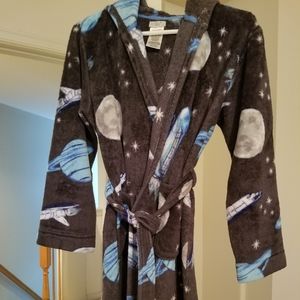 Boys fleece bathrobe, Large